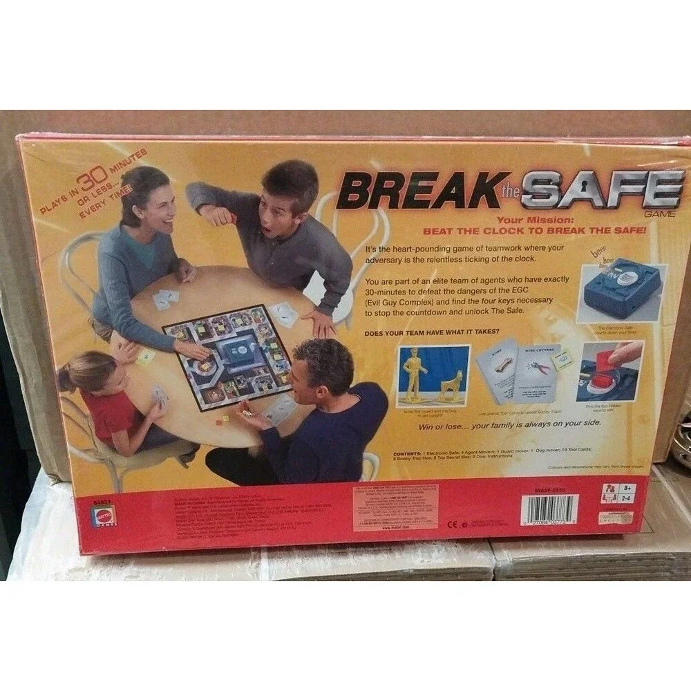 Exciting Spy Game - Race Against Time to Unlock the Safe